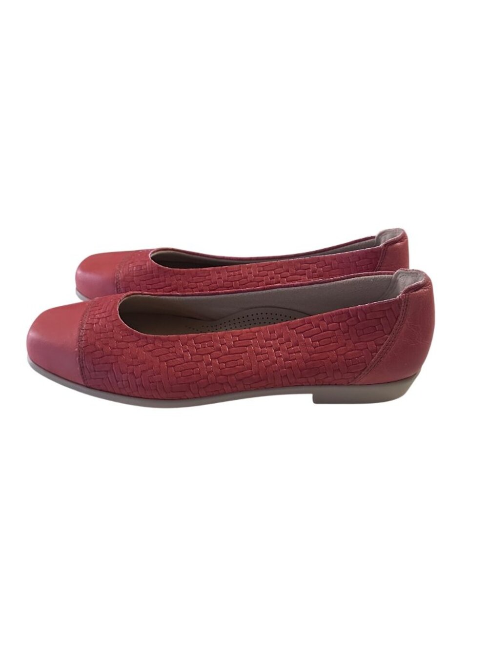Sas coral woven pattern leather flat size 9.5N - Picture 2 of 7